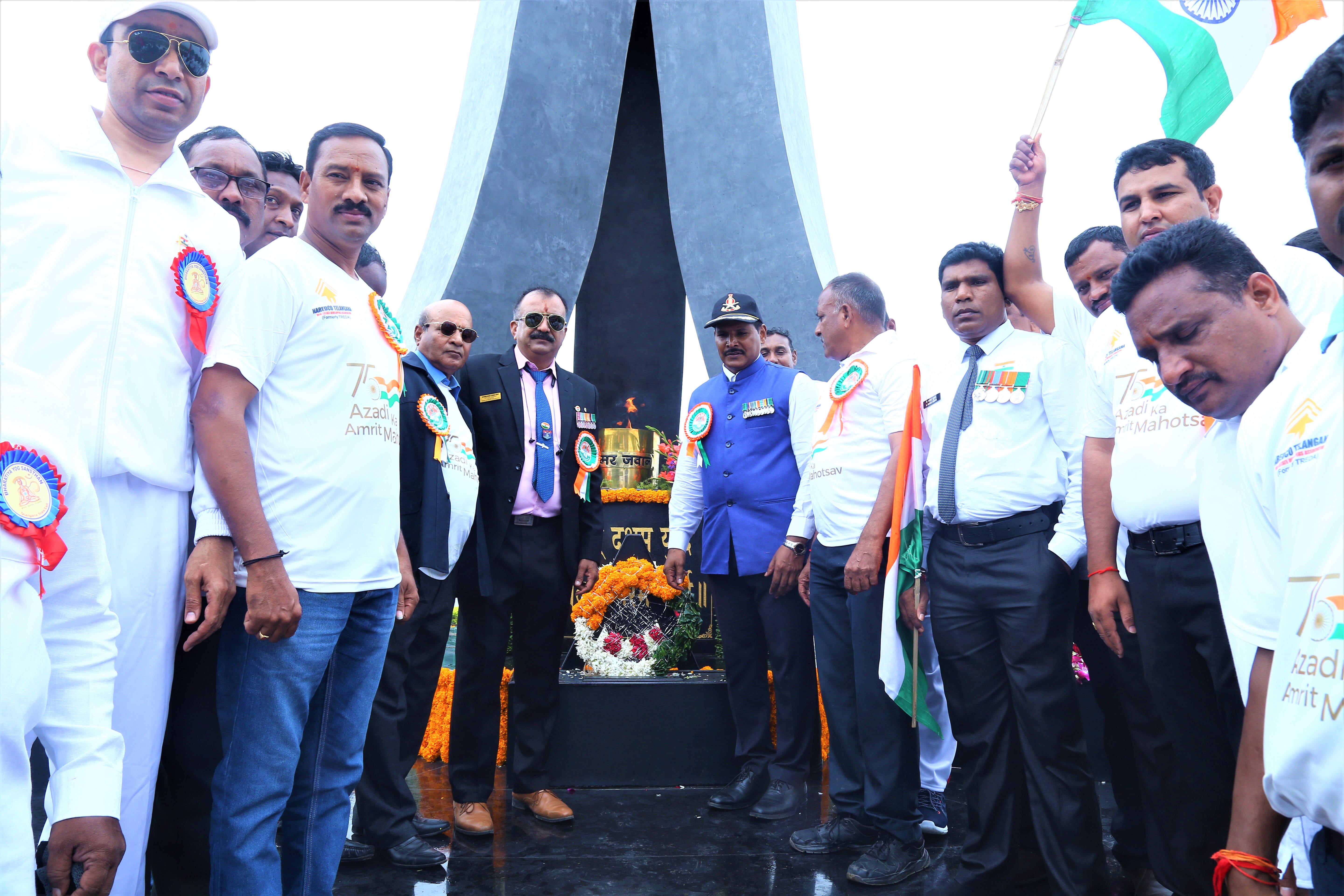 Foundation members celebrating Republic Day